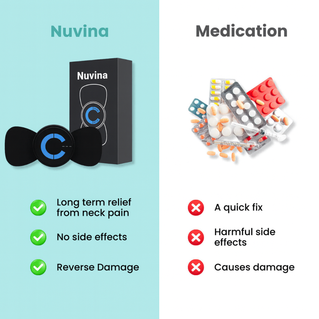 Nuvina EMS - Fix Weak Muscles From Home